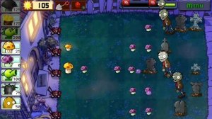 PVZ 1 adventure 2 levels 15-16 прохождение