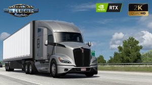 [ATS 1.54] Realistic Driving Kenworth T680 Next Gen | JBX 2