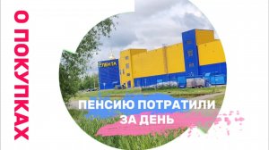 ЧТО ПОКУПАЮТ ПЕНСИОНЕРЫ НА СВОЮ ПЕНСИЮ?