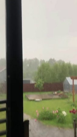 🌧️В Подмосковном Ступино уже начался ливень🌧️