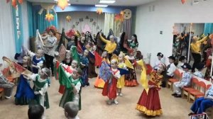 флешмоб с родителями "Калинка-малинка"