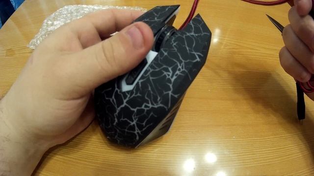 Распаковка посылки из Китая.Игровая мышь проводная с ? смотреть онлайн