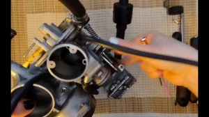 Принцип работы необычного карбюратора Yamaha SZR 660