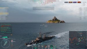 269-к урона на эсминце F.SHERMAN. Или на что способен эсминец