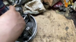 Ведущий вариатор снегохода Рысь.