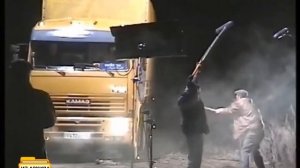 Дальнобойщики: Кадры со съёмок серии "Дезертир"