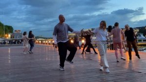 Москва. Танцы в Парке Горького ч.3