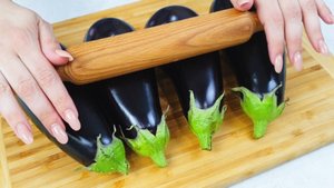 Трюк со скалкой для вкусного рецепта баклажанов. Новый способ приготовления в духовке