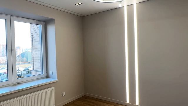 Обзор ремонта квартиры 100 м2  в ЖК ЛИСТВА