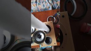 как расположен акустический паралон в динамиках kenwood