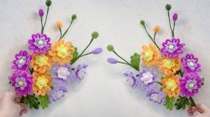 Эти ЦВЕТЫ из ПРОВОЛОКИ ВЫГЛЯДЯТ КАК НАСТОЯЩИЕ!