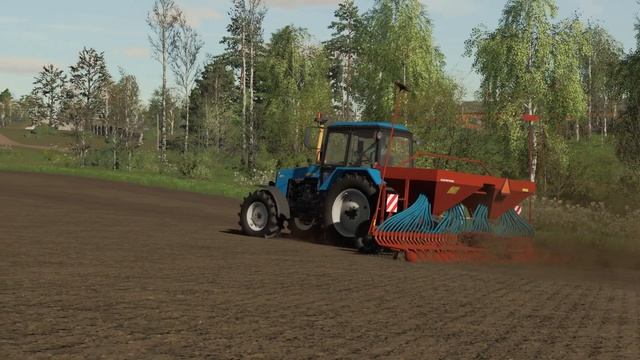 Посев Посев зерна в Беларуси 2025 часть 1   Farming Simulator 22