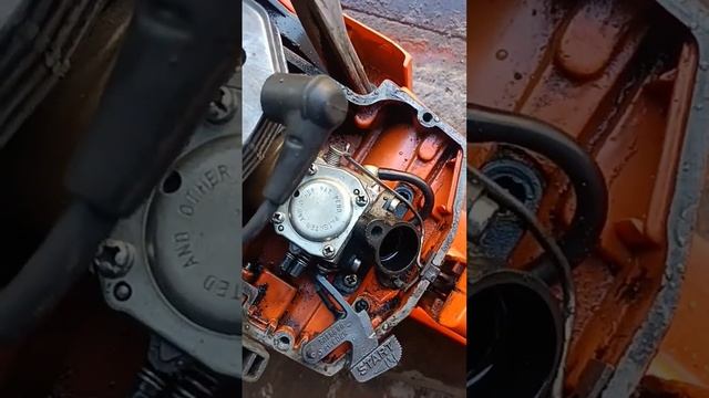 Запуск пилы Husqvarna 257 после 10 лет простоя смотреть онлайн