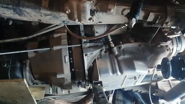 Замена сцепления на УАЗ Буханке без ямы в одного смотреть онлайн