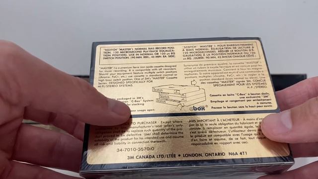 Аудиокассета 3M Scotch Master I смотреть онлайн