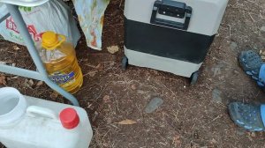 Арму. Тунанцы. Ленок, жаренный в манке. Филе сырого хариуса с солью и черным перцем.