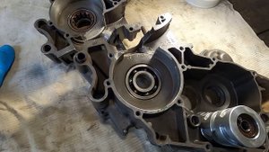 Как заварить картер (мотор) на хард эндуро мотоцикле ktm 200 exc