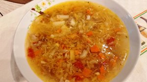 76. Кислые щи из утки