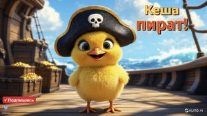 Приключения Кеши-пирата: весёлый капитан 🏴☠️⚓️😄🚤🌟