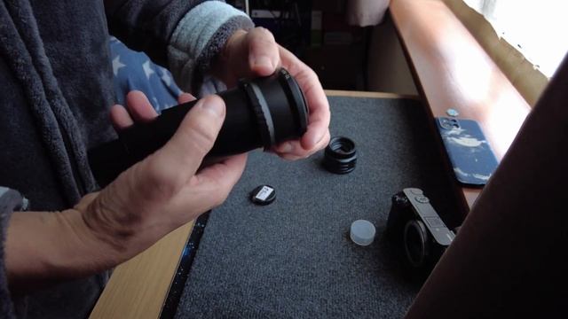 Variable Extension Telescope Camera Adapter.Адаптер с переменным удлинени смотреть онлайн