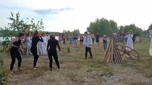 Сценка на Ивана Купала начало) Д. Пристань Почта. Групп