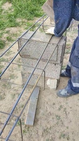 Лайфхак для арматурщика/Строительство #construction #строительство #лайфхак