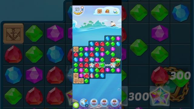 МОБИЛЬНАЯ ИГРА СОКРОВИЩА ПИРАТОВ - ТРИ В РЯД — УРОВЕНЬ 11