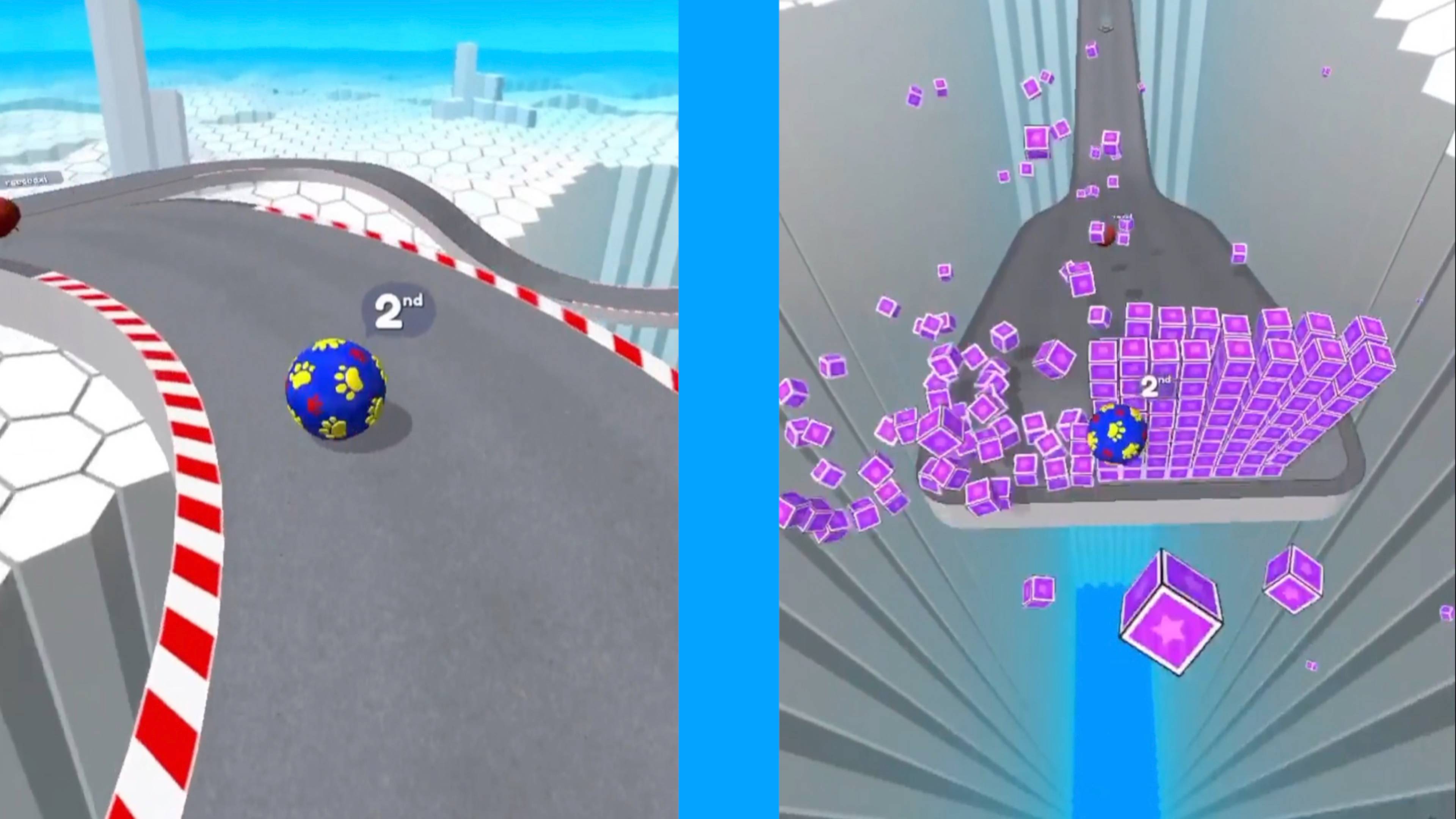 Going balls All Levels Gameplay IOS Android Going Balls Level 699 Race 2
