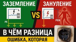 Заземление и зануление — в чём разница? Просто о сложном