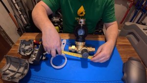 Фильтр с автоматической промывкой Imrita m8, разборка, раз