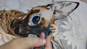 коша акварелью