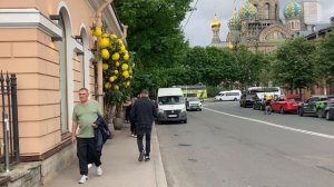 Прогулка по летнему июньскому Петербургу.