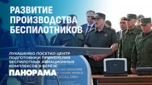 Лукашенко: Беларуси по силам создать три-четыре типа хороших дронов. Панорама