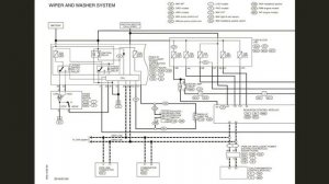 Nissan Qashqai j11 электросхема дворников