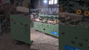 Четырехсторонний станок С-25-4А (проверка на брусе 170х170