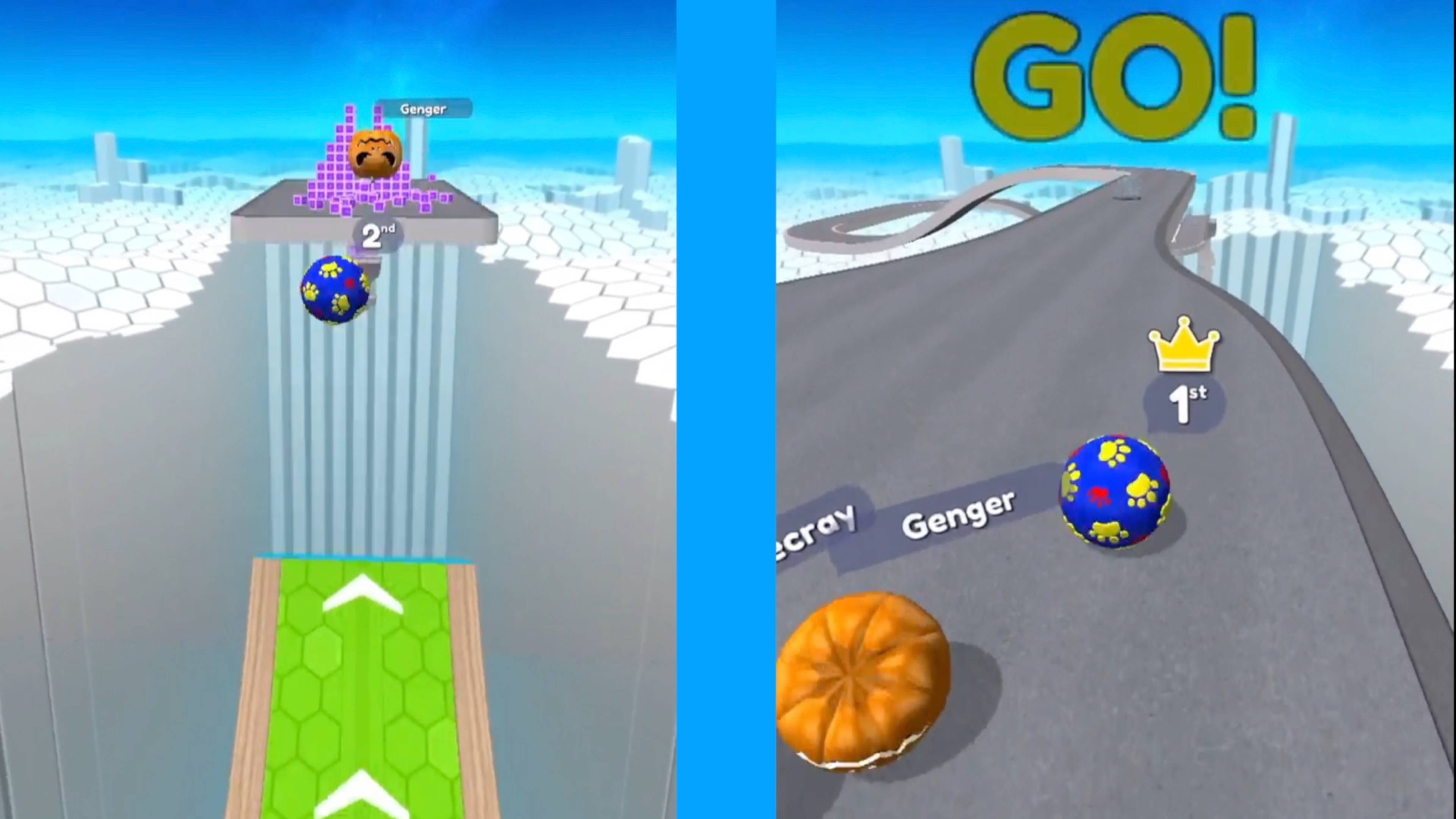 Going balls All Levels Gameplay IOS Android Going Balls level 699 Race 1