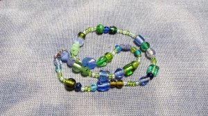 90 Распаковка. Бусы. Разные.