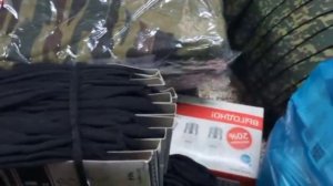 Мотострелкам передали кроссовки, инструменты, лёгкую форму, медицину, маскировочные сети, бельё...