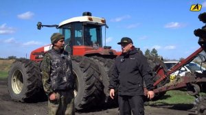Установка системы очистки на трактор BUHLER 2375 #агромаст?