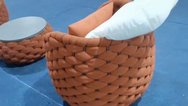 Комплект садовой мебели из роупа