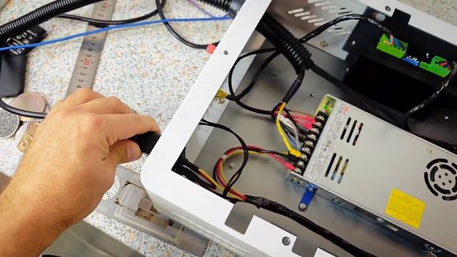 Установка поворотной оси - разъем - настройка драйвера