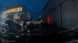 Съемка видео регистратора NeoLine Flash 2K DUO, ночью