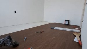 Укладка кварцвинила на полы с водяным подогревом. 2 ра?