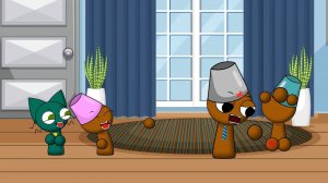 СПРУНКИ или СПРУНКЕ не слушают отца| Sprunki мультфильм