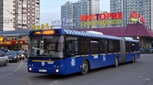 Поездка на автобусе ЛиАЗ-6213.22 № 04669 (040198) Маршрут № 792 Москва.