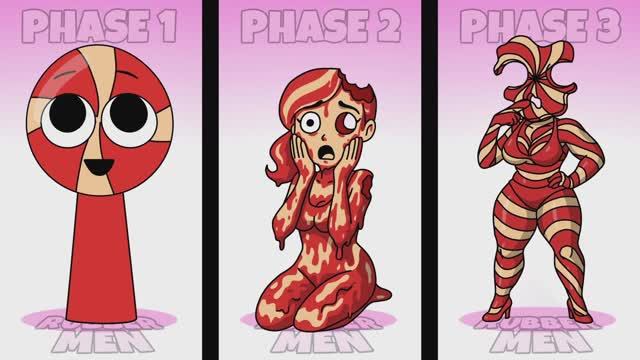 Спрунки Candy Nom но человек все фазы | сборка