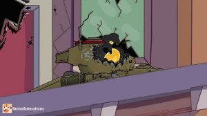 HomeAnimations – Мультики про танки  Америка против Пожирателя Танков - Мультики про танки