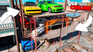 Затроллил и спрятал все чит тачки в одном месте в ГТА 5! Битва автоугонщиков в GTA 5 Online!