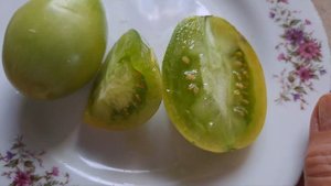 Томат "Зелёная зебра". Экзотический