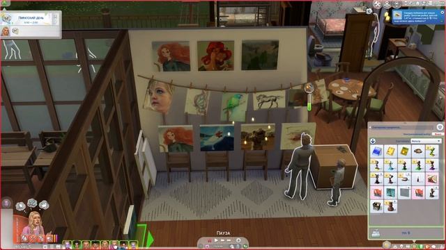 Королевство 19. Мастерская маловата. Челлендж Sims 4